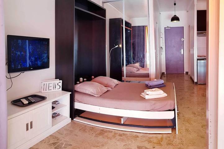 Ganze Wohnung, Studio 2/4 Waterfront Ajaccio. in Ajaccio, Golfe D'Ajaccio