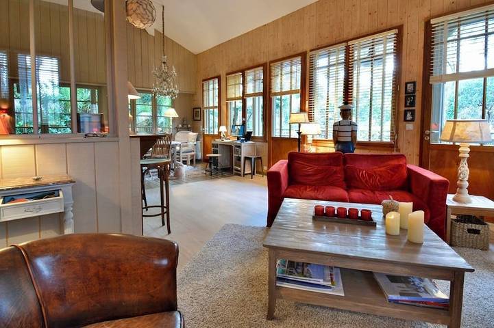 Chalet pour 8 personnes, avec jardin ainsi que terrasse et jacuzzi au Cap Ferret - 4