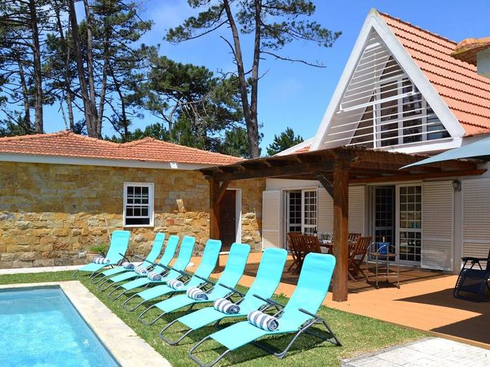 Villa pour 9 personnes, avec piscine ainsi que balcon et jardin dans Costa do Estoril - 4