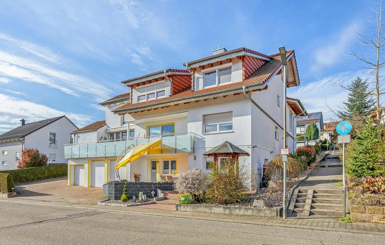 Ferienwohnung für 4 Personen, mit Terrasse und Garten in Bretten