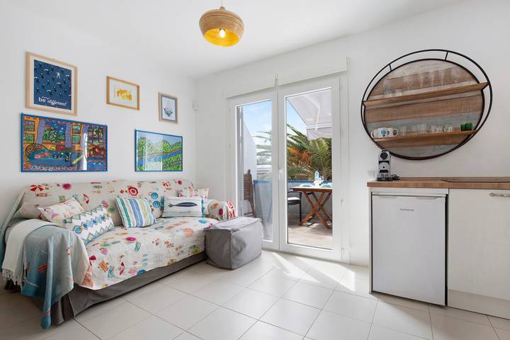 Vakantieappartement voor 2 personen, met Balkon en Tuin in Corralejo