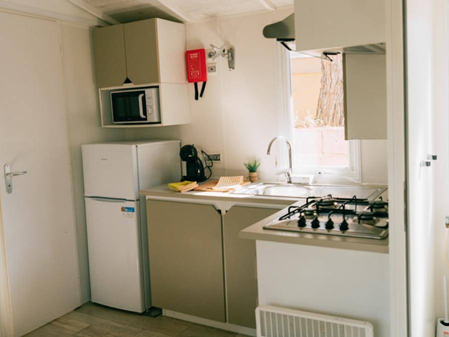 Camping Santa Elena Ciutat - Casa mobile 4 persone - Elena Gran Confort in Central Lloret de Mar, Lloret de Mar