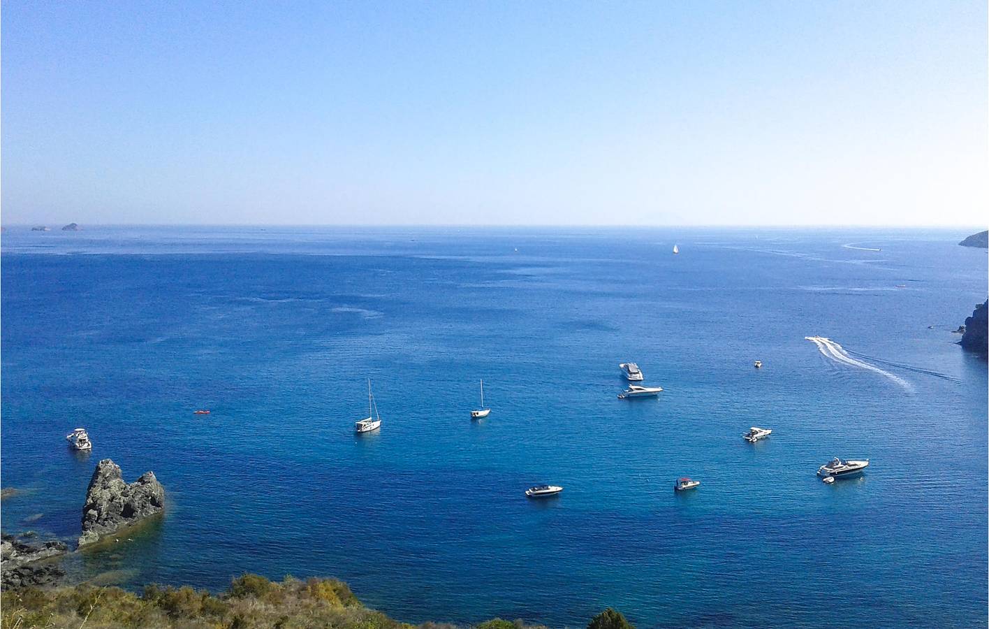 Appartamento vista mare con WiFi e parcheggio in Cavo, Isola d'Elba