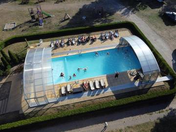 Ferienpark für 4 Personen, mit Terrasse und Ausblick sowie Pool und Garten in Polnische Ostsee