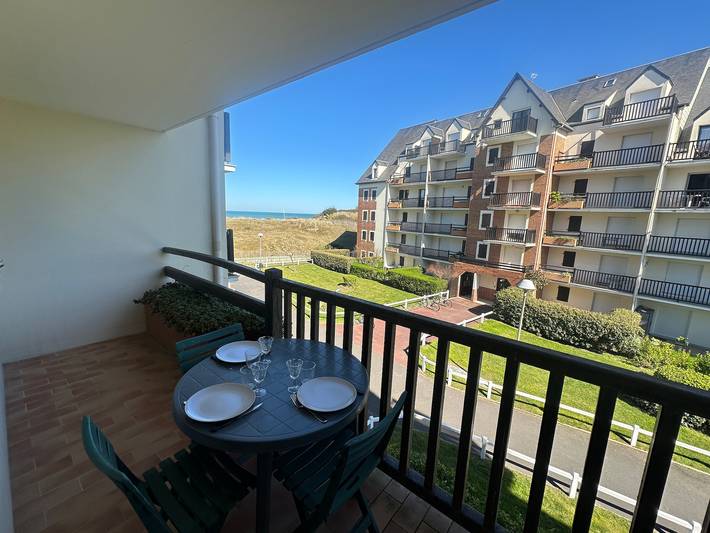 Appartement de vacances pour 4 personnes, avec Balcon à Cabourg