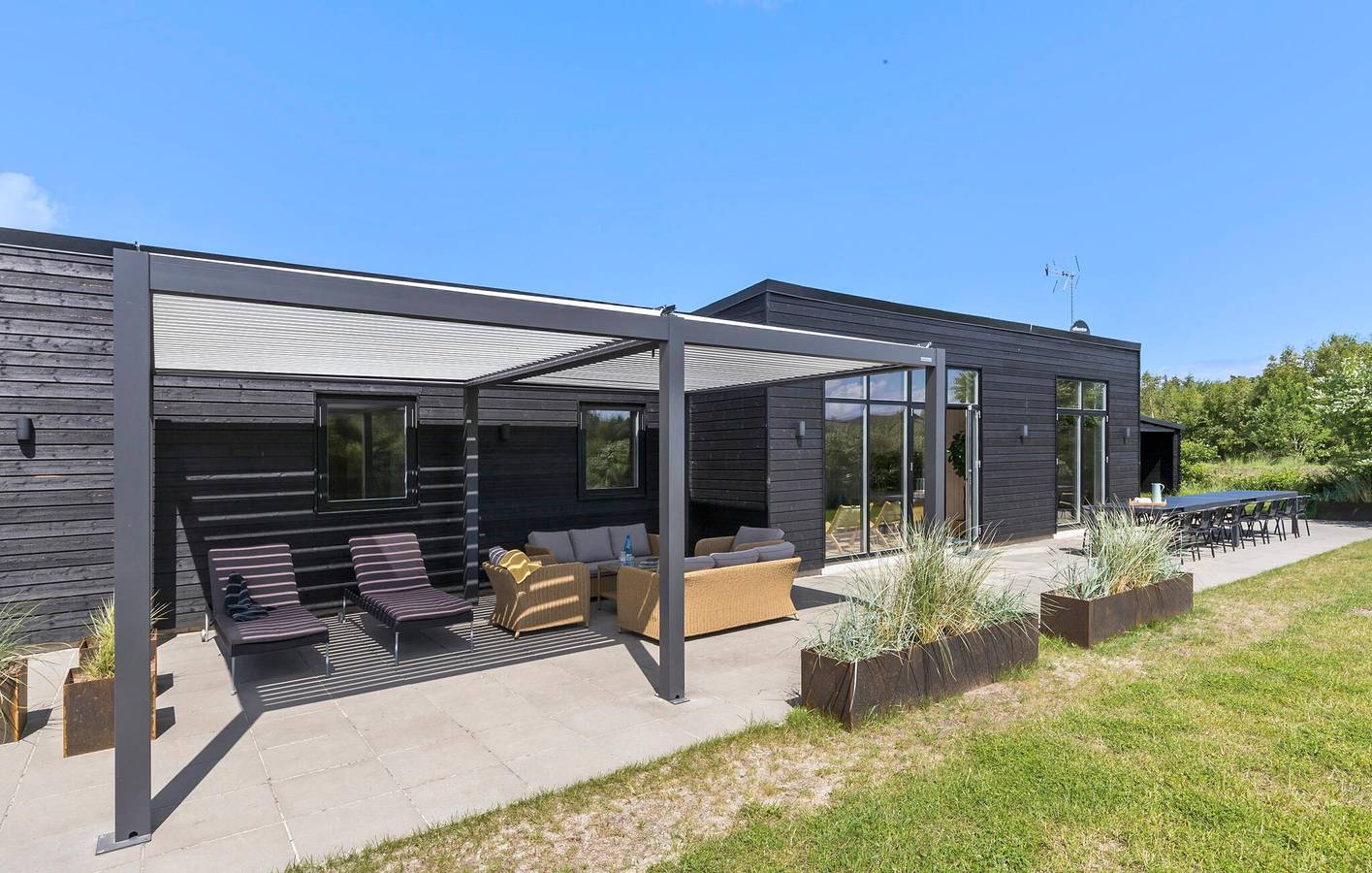 Ferienhaus für 16 Personen mit Sauna in Glesborg, Djursland