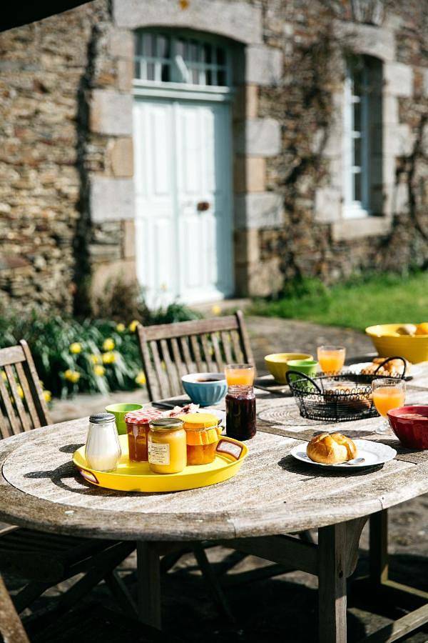 Double or Twin Room with Garden View in Pontorson, Région d'Avranches