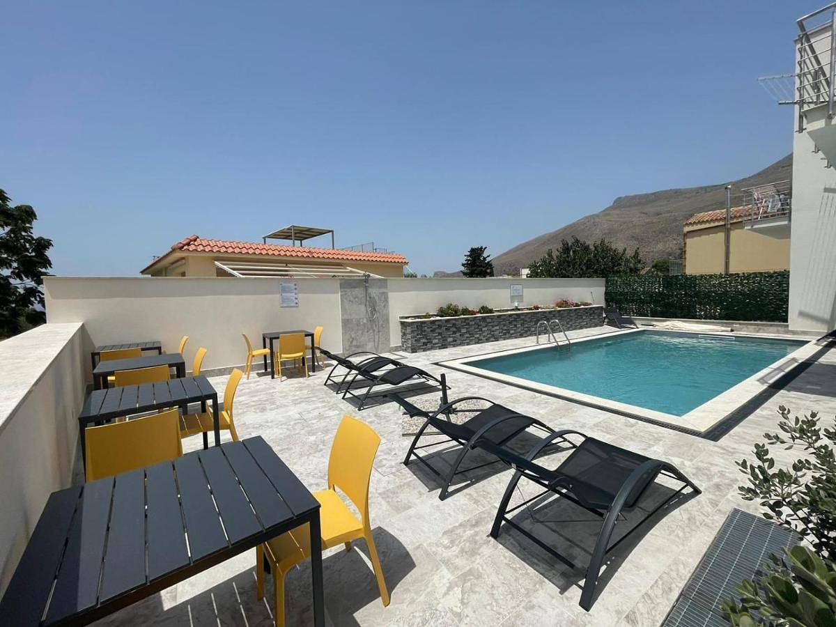 Double Room with Pool View in Castelluzzo, San Vito Lo Capo