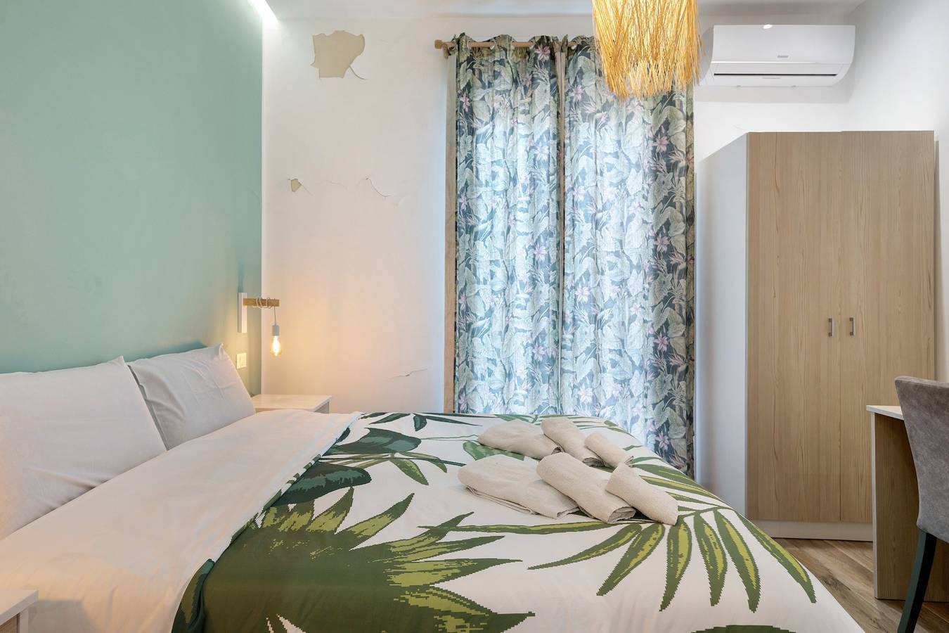 Chambre 'Green Roof Palermo - 3 Romarin' avec balcon, Wi-Fi et climatisation in Palerme, Province de Palerme