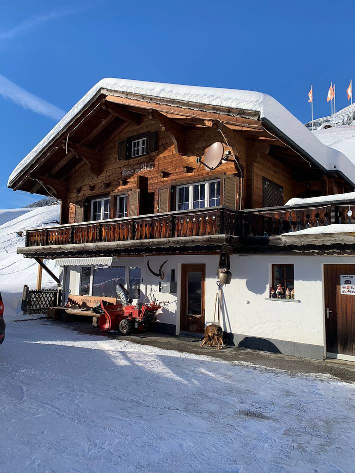 Ferienwohnung für 5 Personen, mit Balkon, kinderfreundlich in St. Antönien