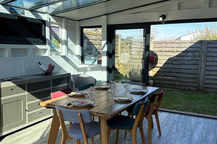 Chalet pour 6 personnes, avec jardin