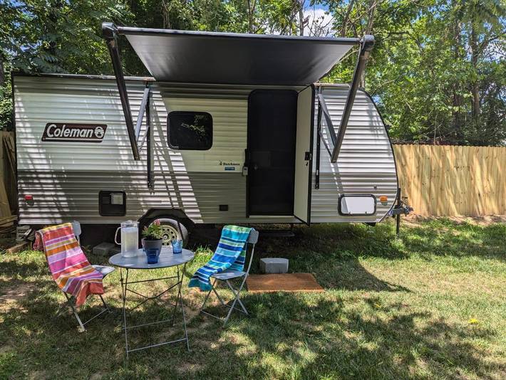 Camping für 4 Personen, mit Garten, mit Haustier in North Carolina