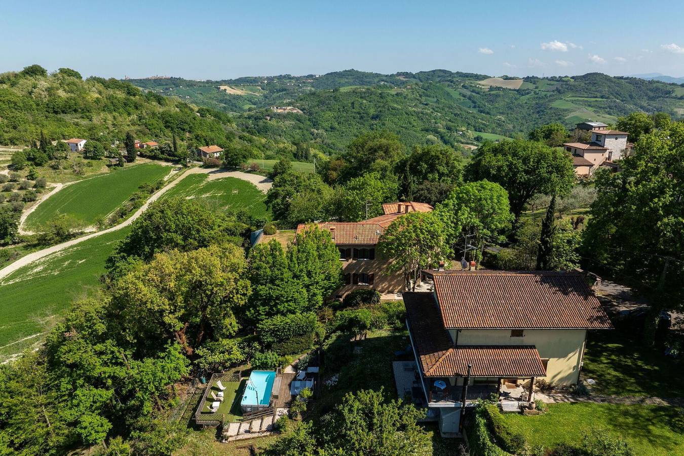 Villa für 10 Personen mit Pool in Montefiore Conca, Rimini Provinz
