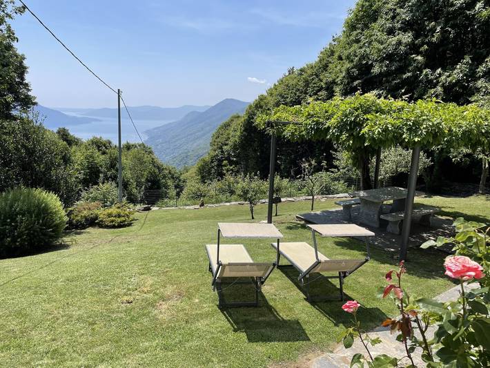 Ferienhaus für 4 Personen, mit Terrasse und Garten sowie Seeblick in Trarego Viggiona - 4
