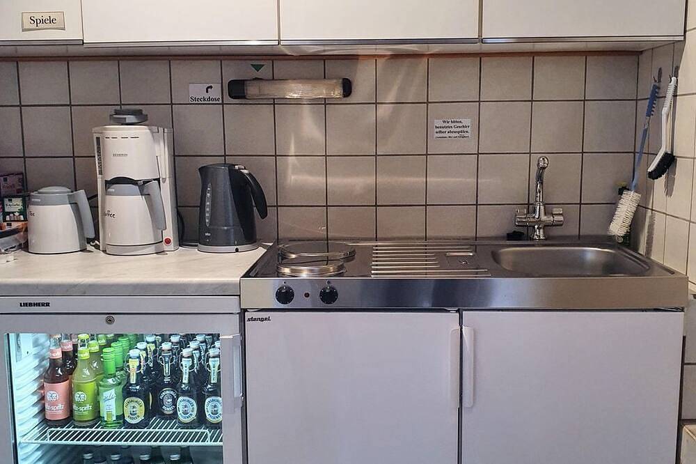 Pension Jepsen - Doppelzimmer mit Balkon - Pension Jepsen in Glücksburg, Flensburger Förde