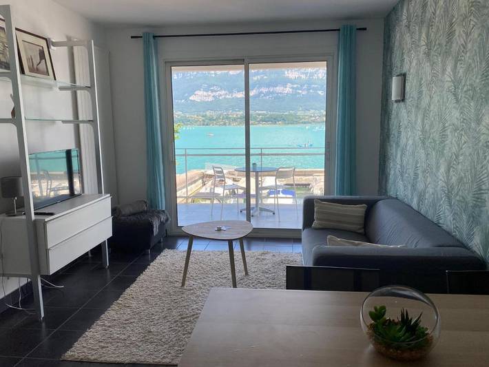 Gîte pour 2 personnes, avec balcon ainsi que vue et vue sur le lac à Le Bourget-du-Lac - 3
