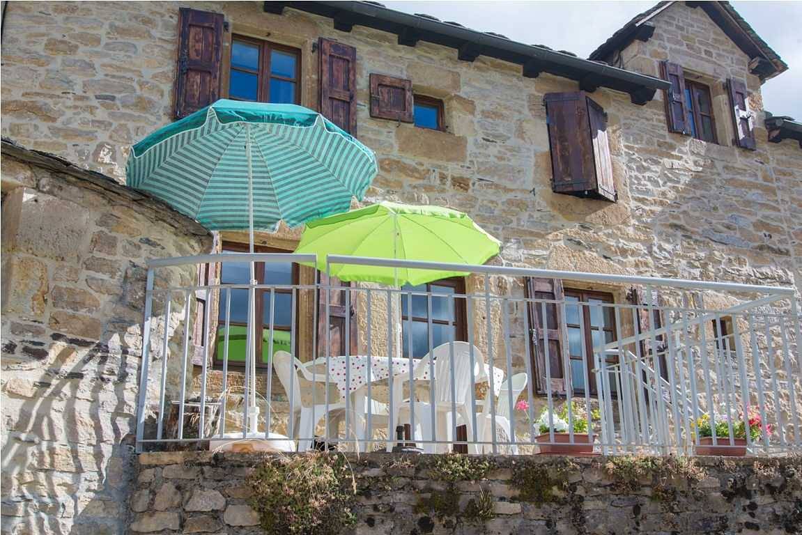Gîte für 5 Personen mit Terrasse in Les Bondons, Cevennen
