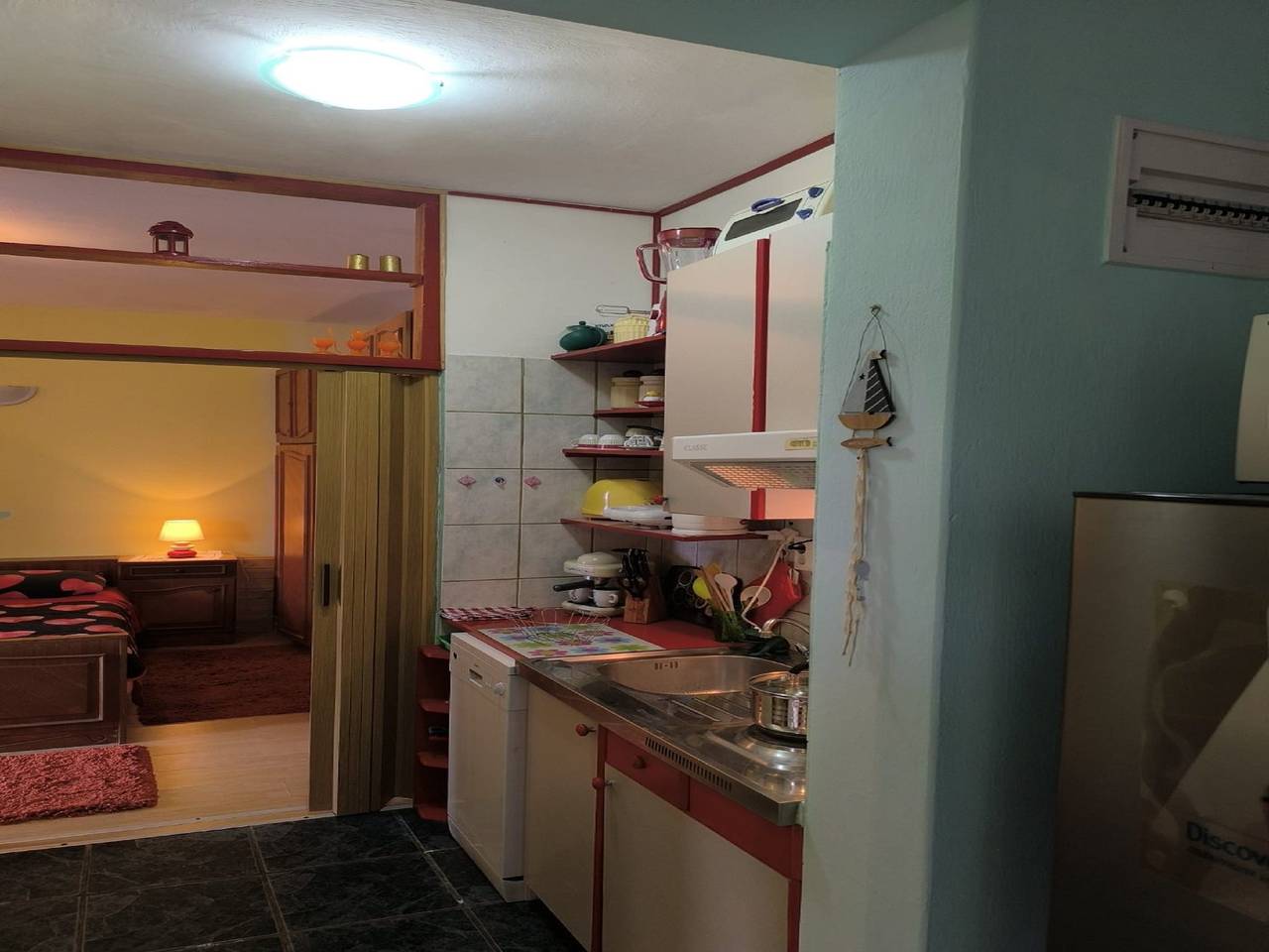 Ganze Wohnung, Cozy Apartments Žute, island of Korčula-Two-Bedroom Apartment With Terrace And Sea View (A1) in Račišće (Dalmatien), Korcula
