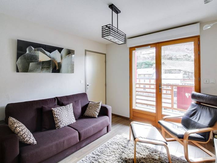 Ganze Wohnung, Apartment für 6 Personen mit Parkplatz und Wlan in Barèges in Sers, Nationalpark Pyrenäen