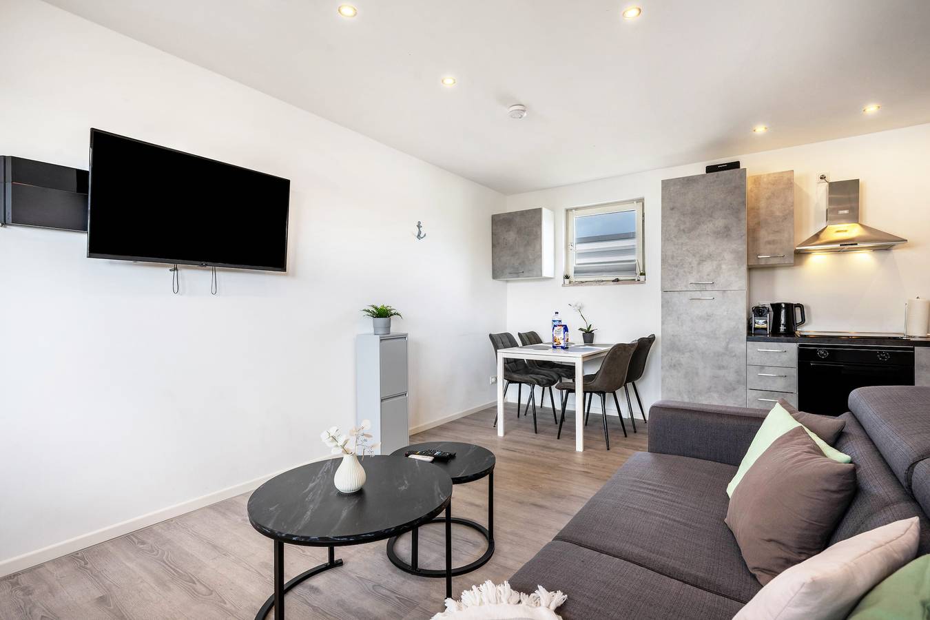 Ganze Wohnung, Ferienwohnung 'Meerfreude Grömitz' mit gemeinsamer Terrasse, gemeinsamem Garten und Wi-Fi in Grömitz, Ostholstein