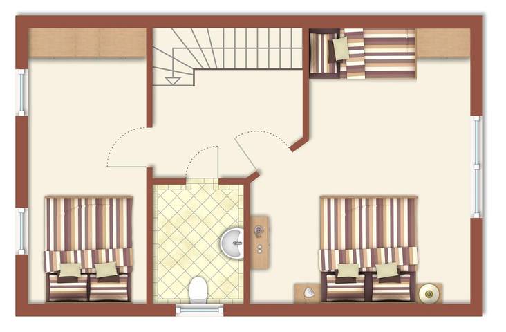 Ferienhaus für 5 Personen, mit Terrasse und Garten in Diedrichshagen - 4