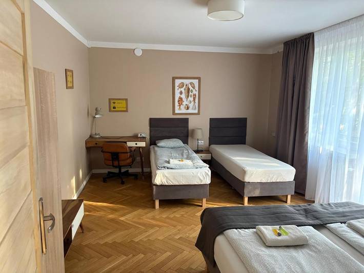 Apartament wakacyjny dla 3 osób, z ogród i widok w Piaseczno