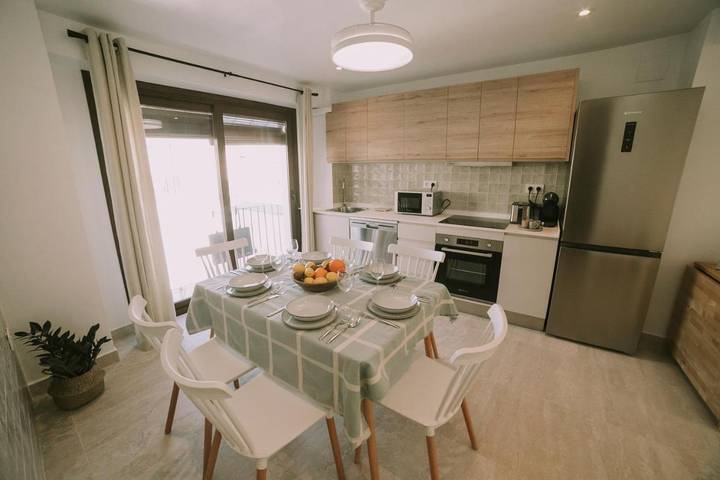 Appartement de vacances pour 7 personnes, avec vue ainsi que terrasse et jardin - 1