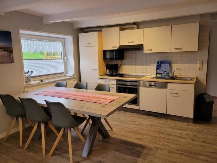 Ferienhaus mit meerblick für 6 Personen, mit Terrasse und Garten in Wangerland - 4