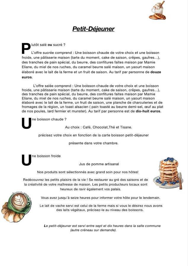 Location de vacances pour 2 personnes, avec jardin et vue, animaux acceptés à Le Bonhomme - 3
