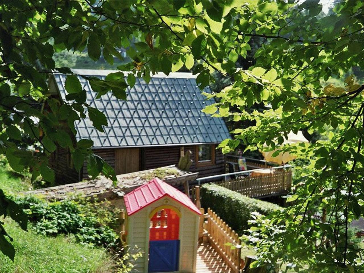 Blockhäuschen Rustika Lahr - Blockhäuschen Rustika Lahr in Schmalkalden, Rennsteig