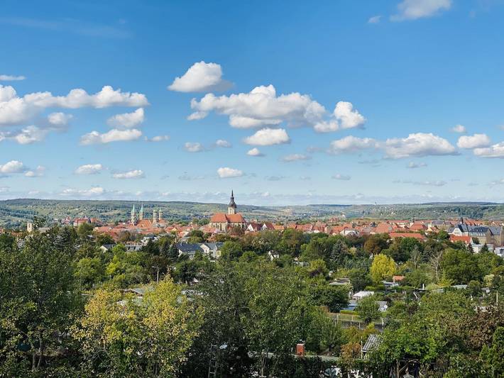 Ferienwohnung für 5 Personen, mit Terrasse und Garten in Saale-Unstrut