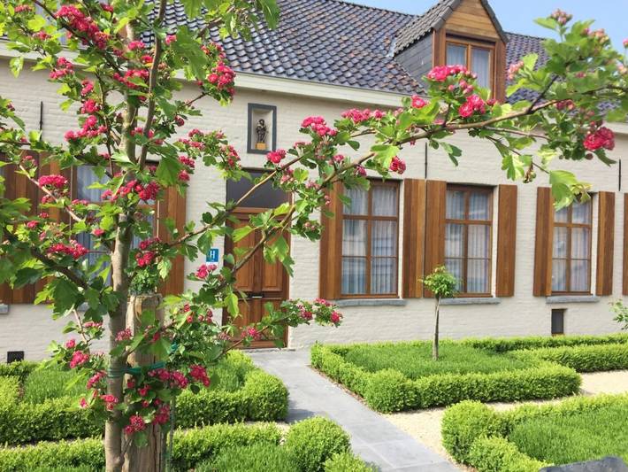 Hôtel pour 16 personnes, avec Terrasse ainsi que Jardin et Vue dans Westvleteren (bière)