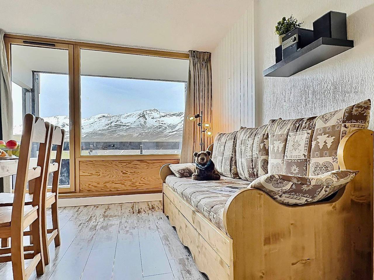 Ganzes Studio, Renoviertes Studio für 4 in Tignes, nahe Pisten und Geschäften in Tignes, Nationalpark Vanoise