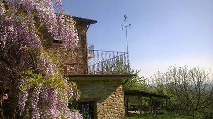 Cottage pour 4 personnes, avec jardin et vue à Ponzone
