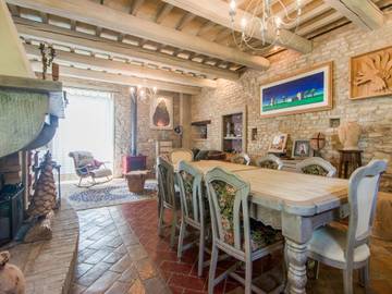 Villa Con Piscina per 8 Persone in Vallefoglia, Pesaro-Urbino, Foto 3