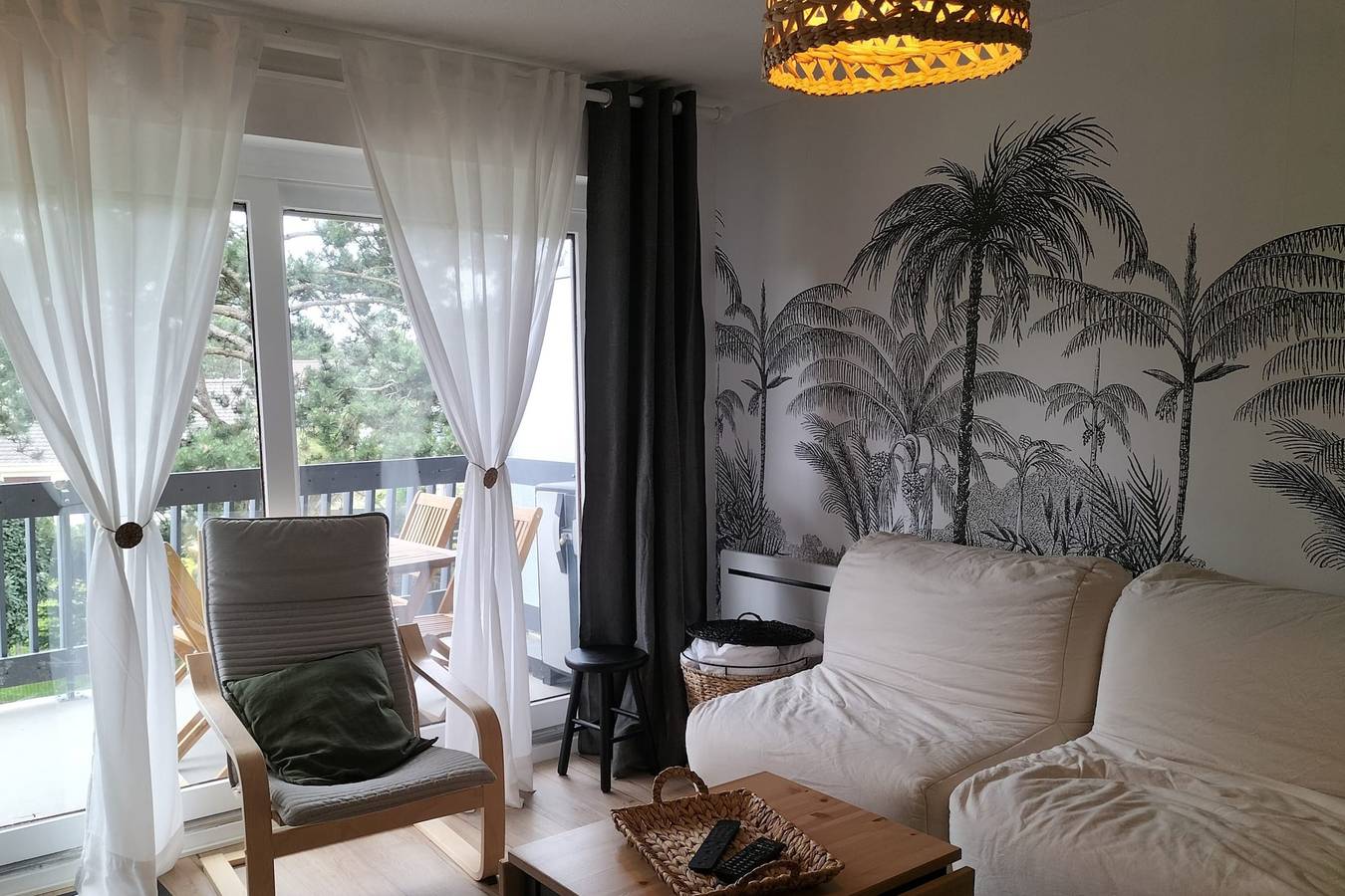Appartement entier, Joli T2 avec jardin en bord de mer in Sainte Cécile Plage, Camiers