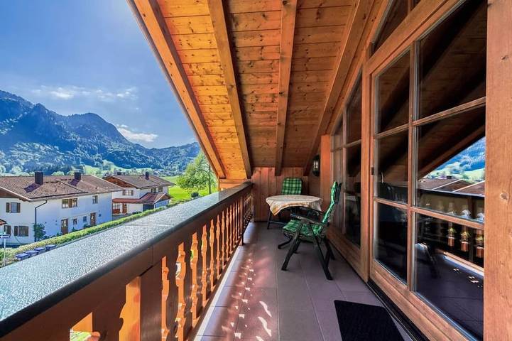 Ferienwohnung für 4 Personen, mit Balkon und Sauna in Oberwössen