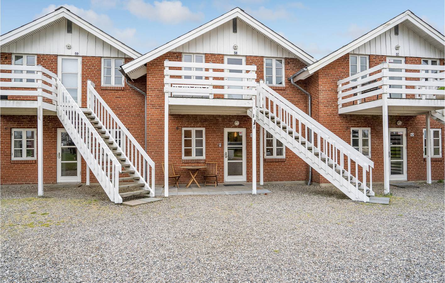Ferienhaus für 4 Personen mit Terrasse in Sønderstrand, Havneby