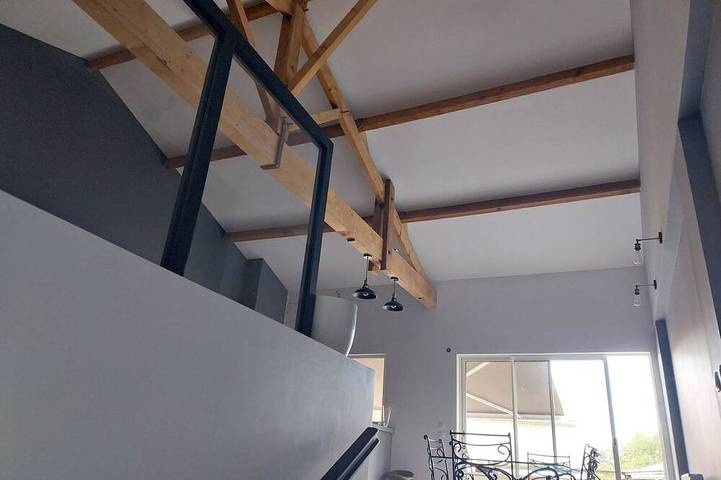 Gîte pour 6 personnes, avec balcon à Saint-Bonnet-sur-Gironde