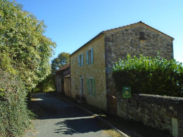 La Croix Blanche in Monpazier, Périgord Pourpre