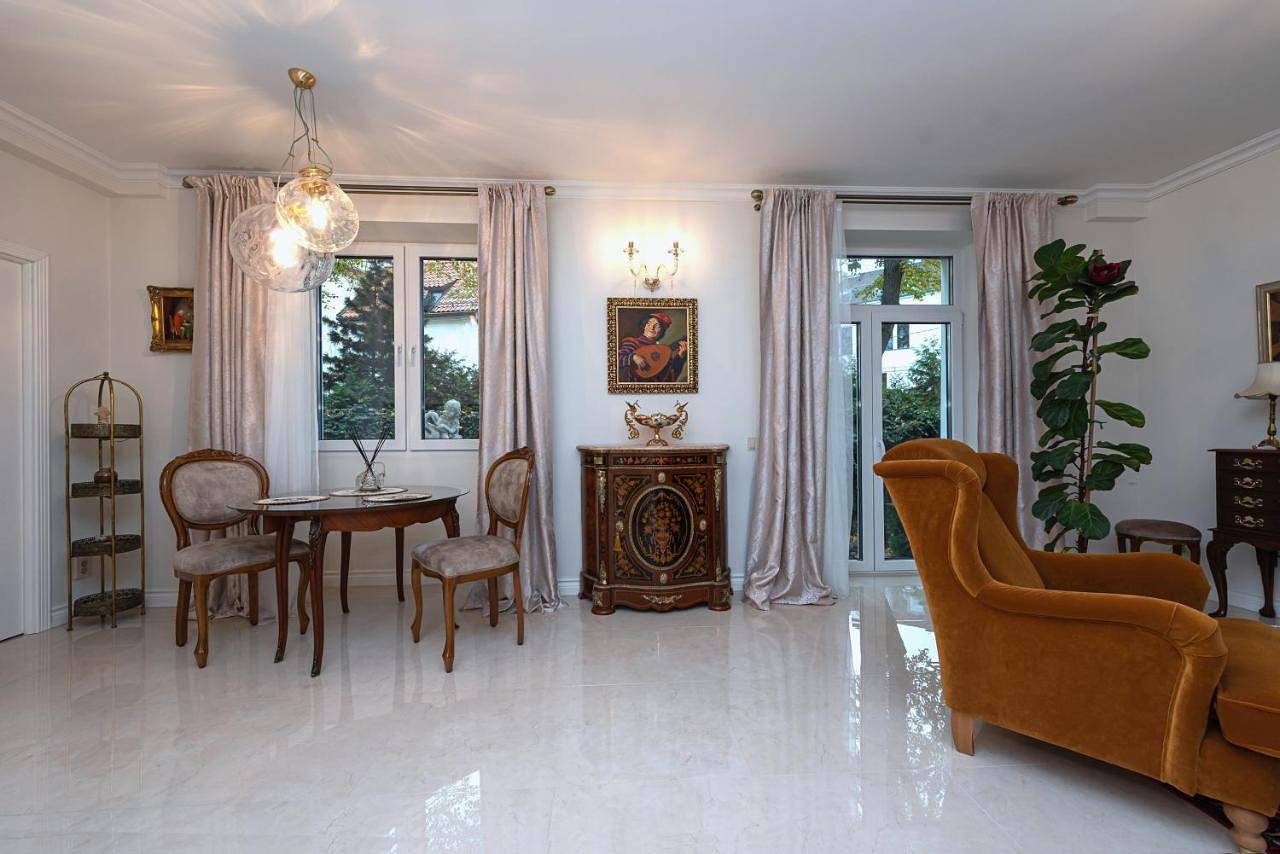 Entire apartment, Elegant Old Town Apartment with Terrace & Parking in Vilnius, Lithuania