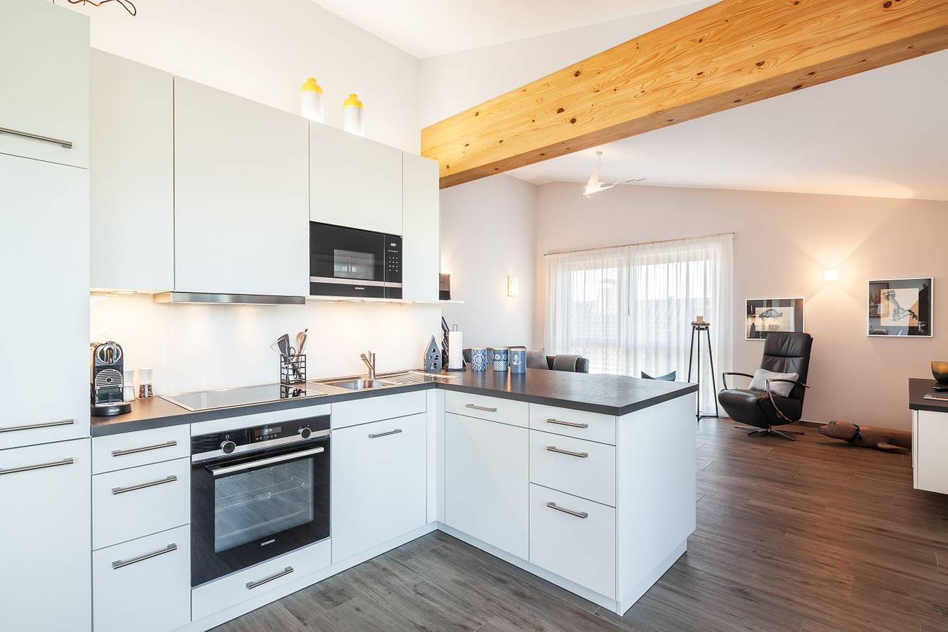 Ganze Wohnung, Best Büsum – Penthouse Admiral | Dachterrasse & Meerzeit in Hafen Büsum, Büsum