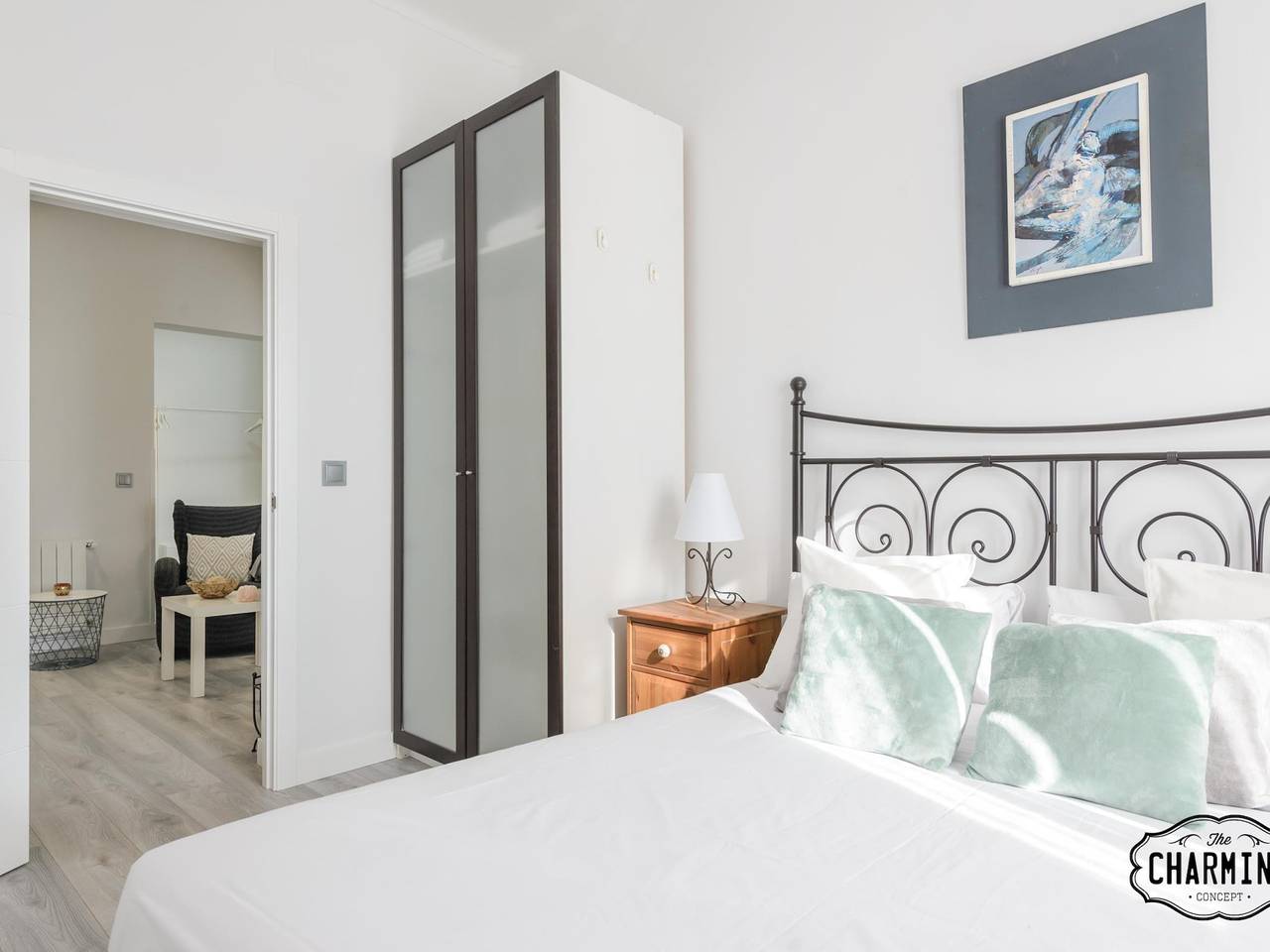 Apartamento vacacional entero, Charming Antiques Market - Parking Gratis, 3 dormitorios, 2 baños in Centro (Madrid), Madrid