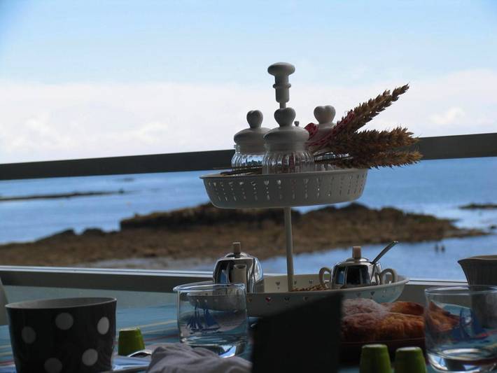 Gîte pour 2 personnes, avec balcon et vue dans Plage Sables Blancs - 3