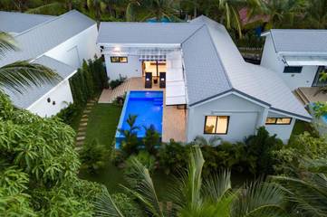 Villa pour 2 personnes, avec piscine ainsi que vue et jardin dans Koh Phangan