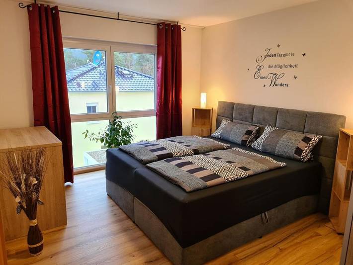 Ferienwohnung für 4 Personen, mit Whirlpool und Balkon sowie Sauna