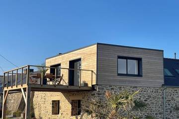 Gîte pour 4 personnes, avec jardin et terrasse dans Plage de Trez Bellec