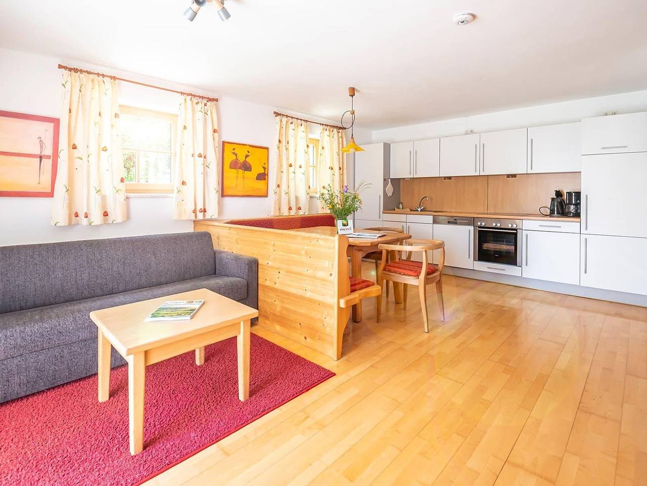Ganze Ferienwohnung, Ferienhaus Ennsling - Apartment 3 - 1 Schlafraum/Dusche, Wc in Haus, Schladming-Dachstein