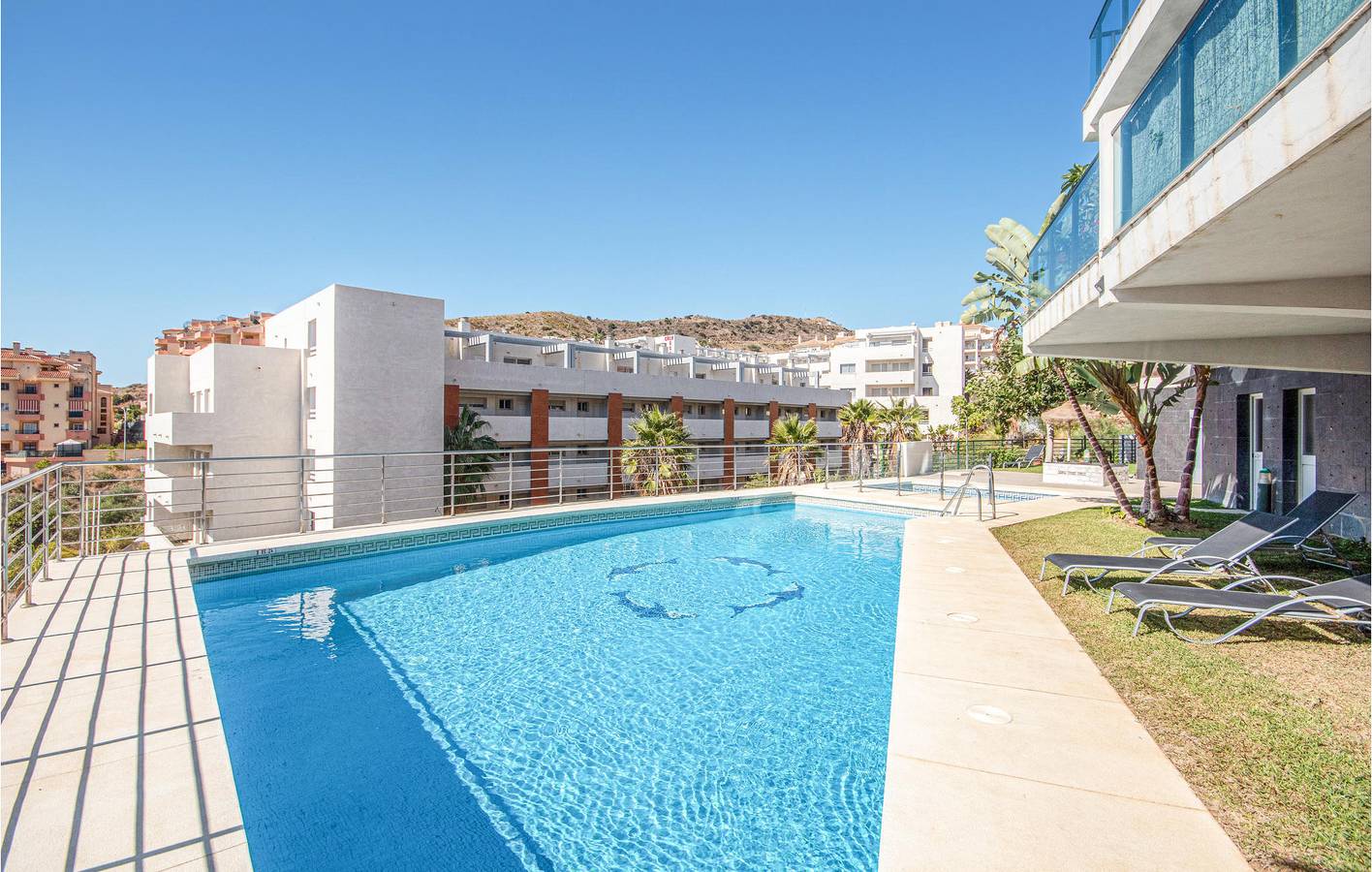 Appartement de vacances entier, 72 sqm Apartment with Parking, AC, Pool, Terrace & Internet near Playa de Calahonda in Riviera del Sol, Mijas