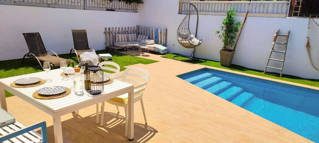 Casa rural para 8 personas, con Balcón y Piscina en Calafell - 4